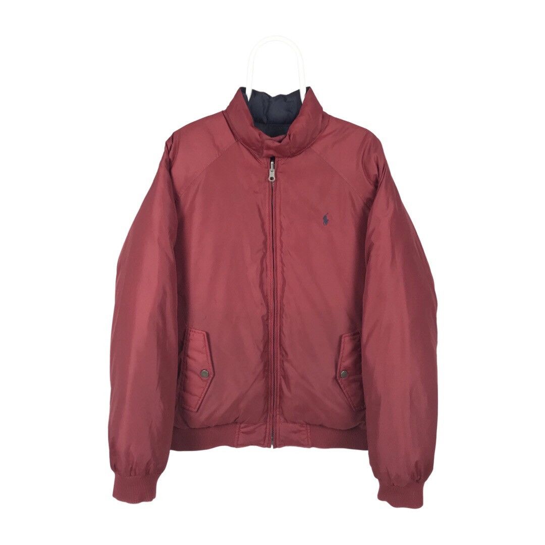 ジャケット・アウター Ralph Lauren two torn down best Polo Ralph Lauren Vintage Down-jacket two-side