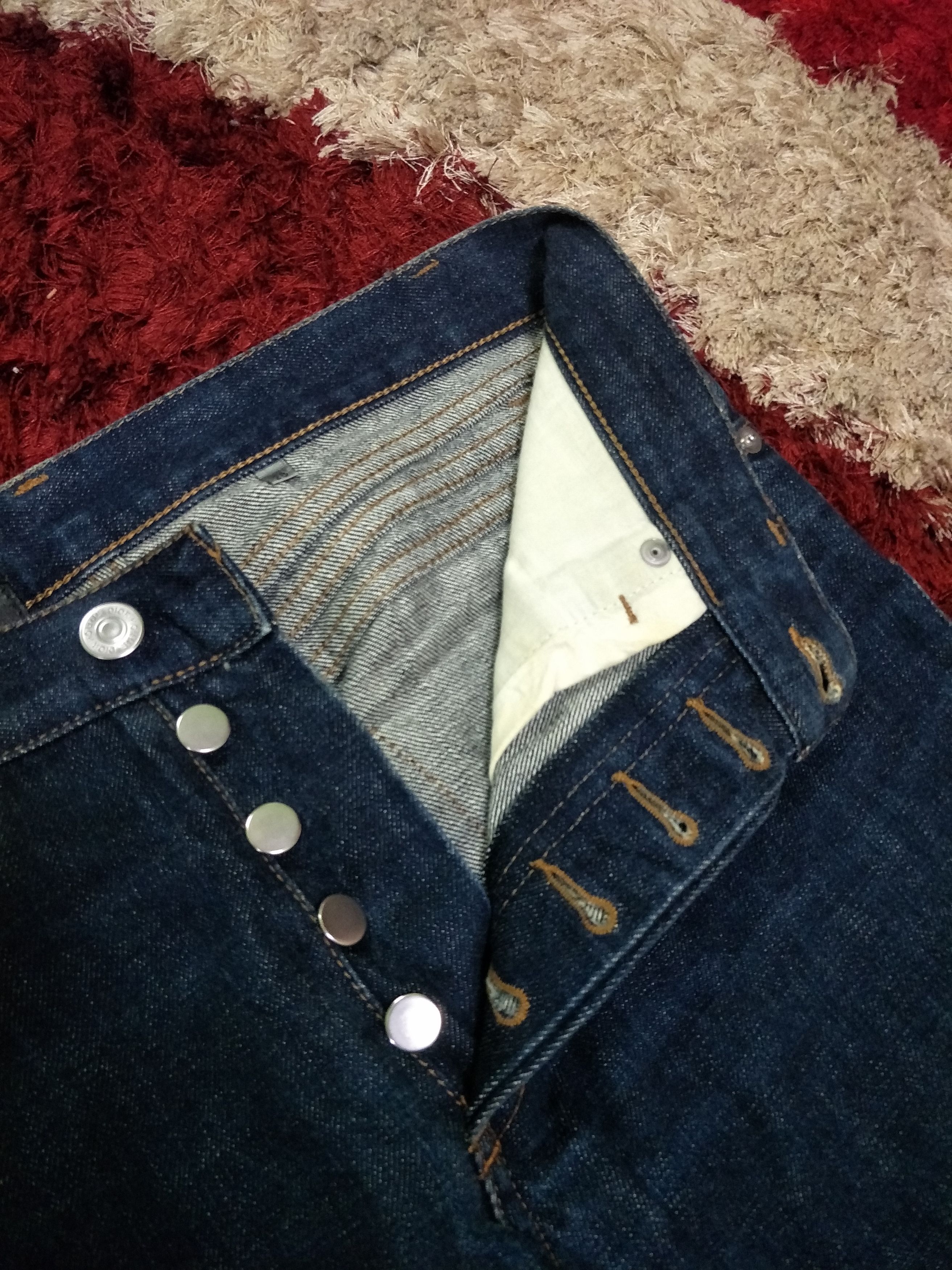 Dior × Hedi Slimane Dior Hedi Slimane Denim Slim Fit Button Fly Size US 30 / EU 46 - 4 Thumbnail