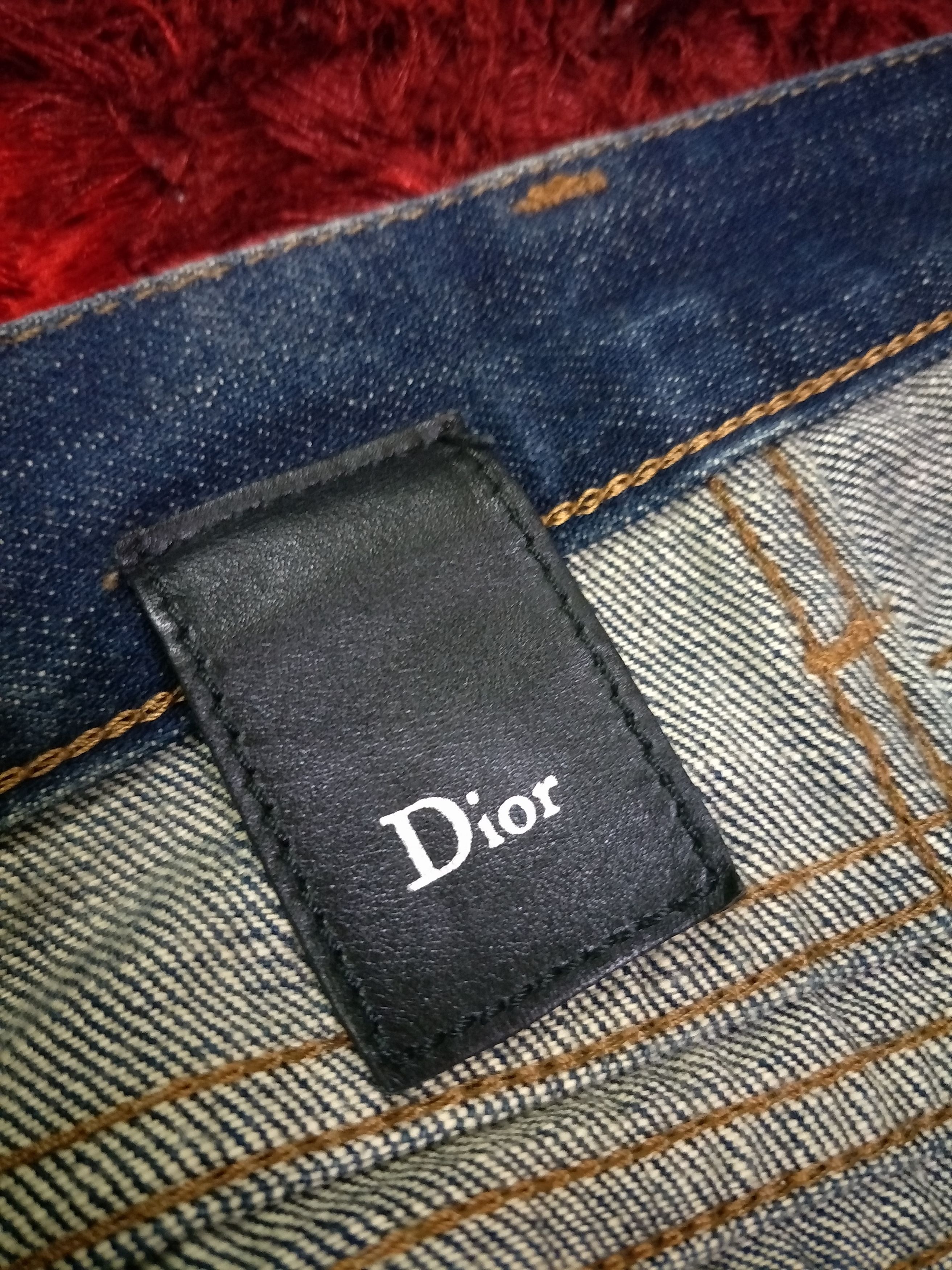 Dior × Hedi Slimane Dior Hedi Slimane Denim Slim Fit Button Fly Size US 30 / EU 46 - 8 Thumbnail
