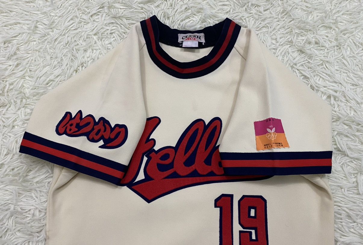 Japanese Brand × Vintage Vintage Japanese Brand Baseball Jersey Size US S / EU 44-46 / 1 - 7 Thumbnail