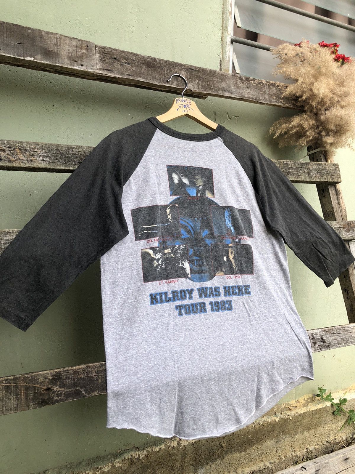 Band Tees Vintage Styx 3 Quarter Kilroy Was Here Tour 1983 Size US M / EU 48-50 / 2 - 2 Thumbnail