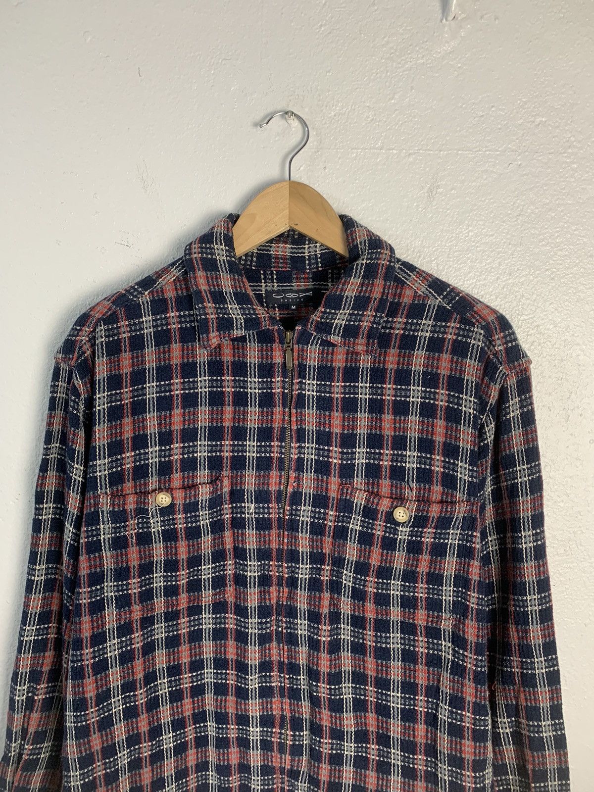 Japanese Brand Japanese Brand Cox Basics Plaid Jacket Size US M / EU 48-50 / 2 - 4 Thumbnail