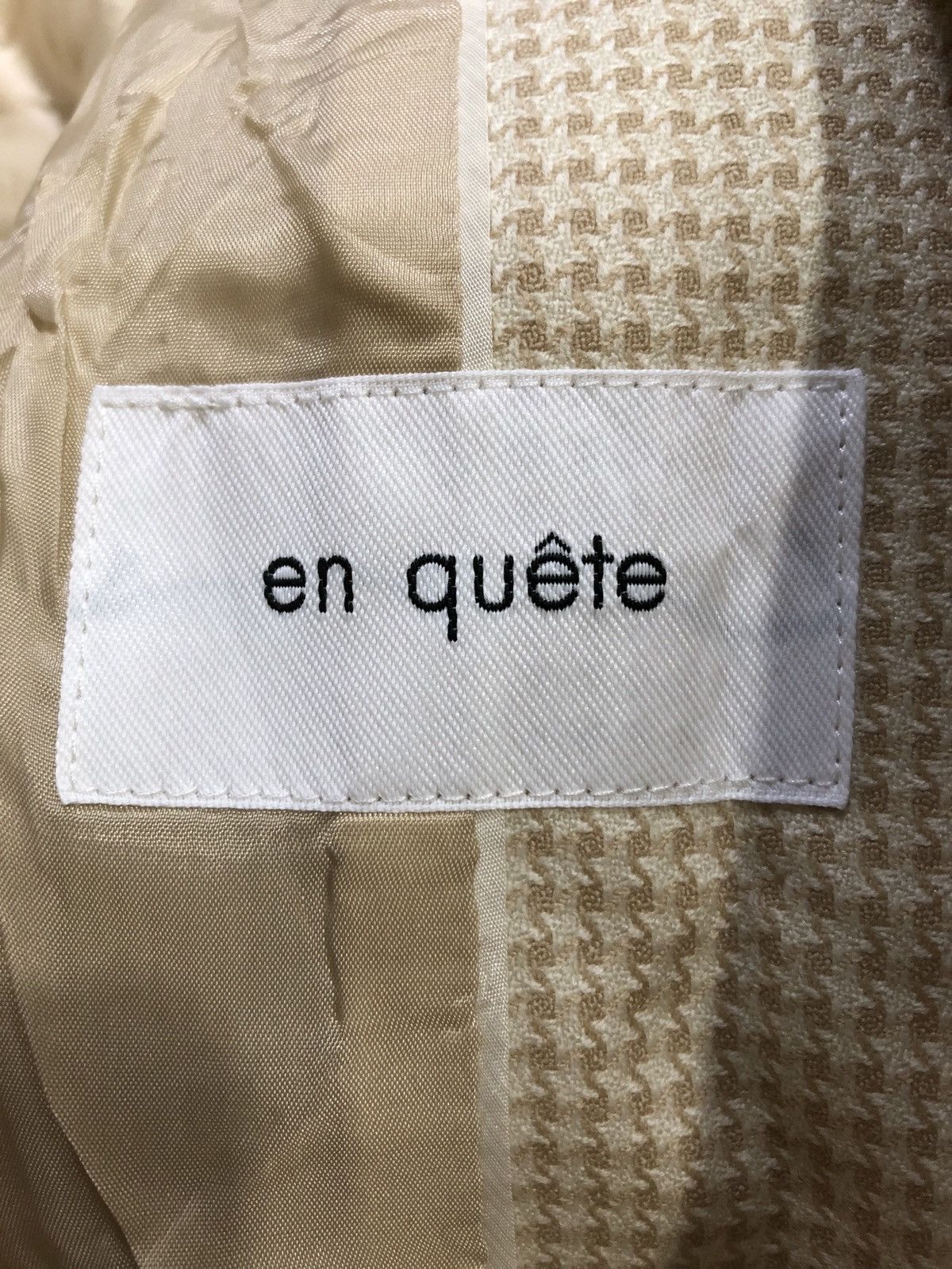 Designer × Japanese Brand En Quete Long Trench Coat Jacket Size ONE SIZE - 5 Thumbnail