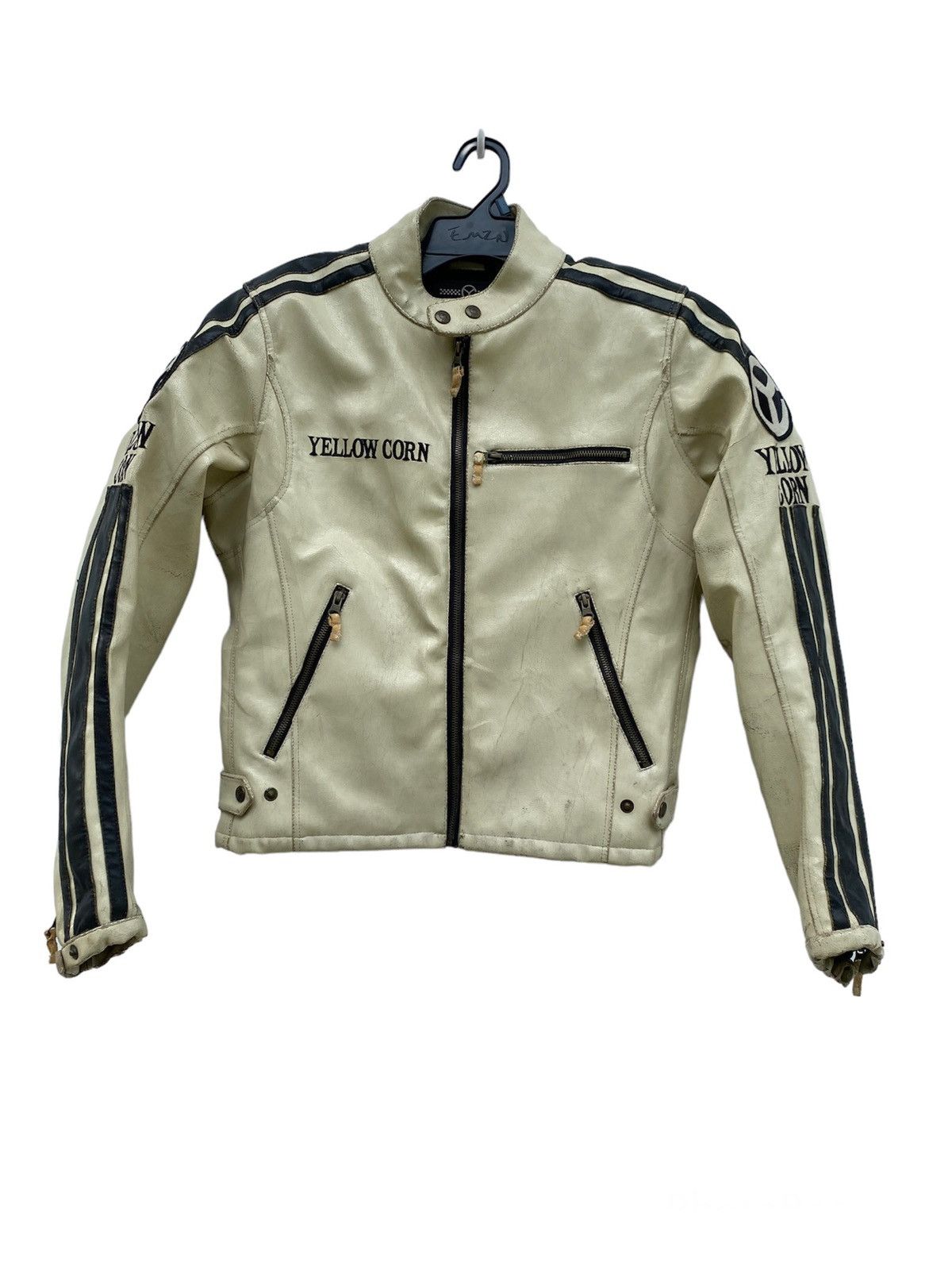 Japanese Brand YELLOW CORN BIKER JACKET TOKYO YOKOHAMA MOTORSPORT EQUIPMENT Size US M / EU 48-50 / 2 - 1 Thumbnail