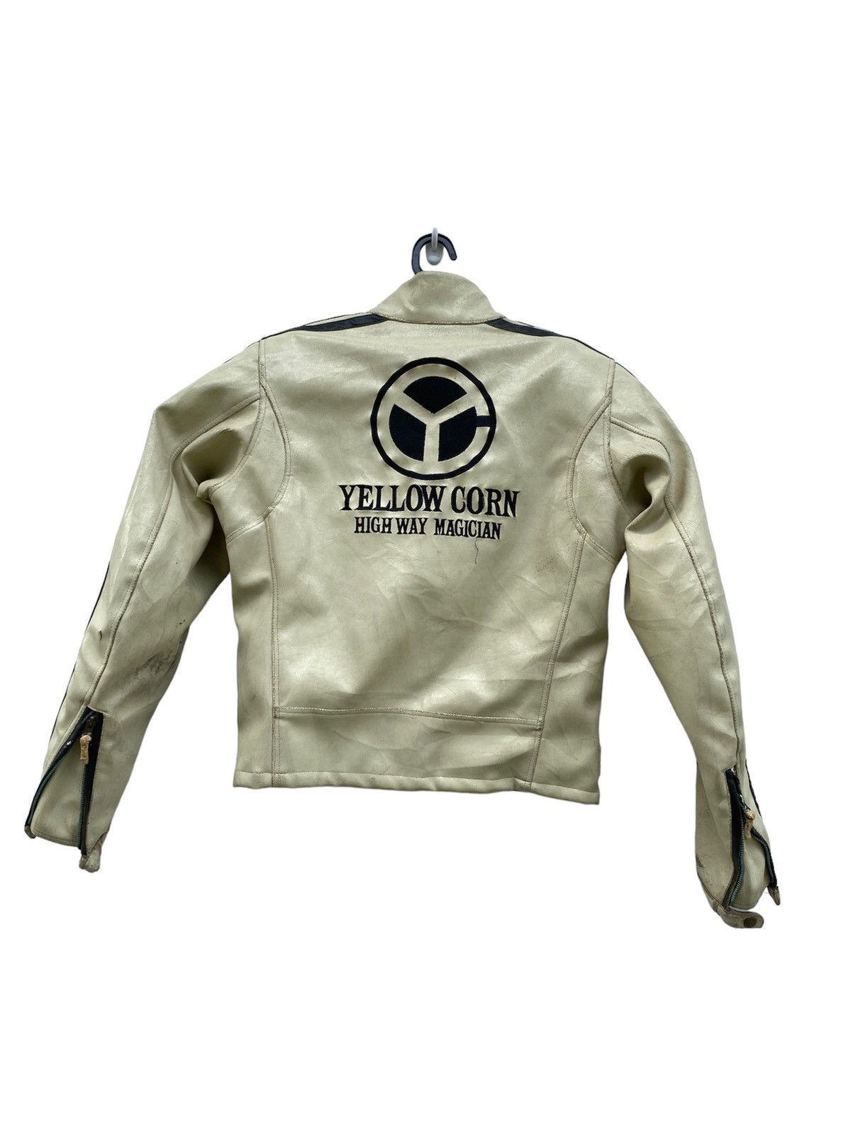 Japanese Brand YELLOW CORN BIKER JACKET TOKYO YOKOHAMA MOTORSPORT EQUIPMENT Size US M / EU 48-50 / 2 - 2 Thumbnail