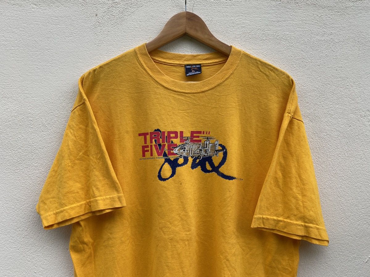 Triple 5 Soul × Vintage Vtg TRIPLE FIVE SOUL T-Shirt 555 Nyc Usa t-shirt Size US L / EU 52-54 / 3 - 3 Thumbnail