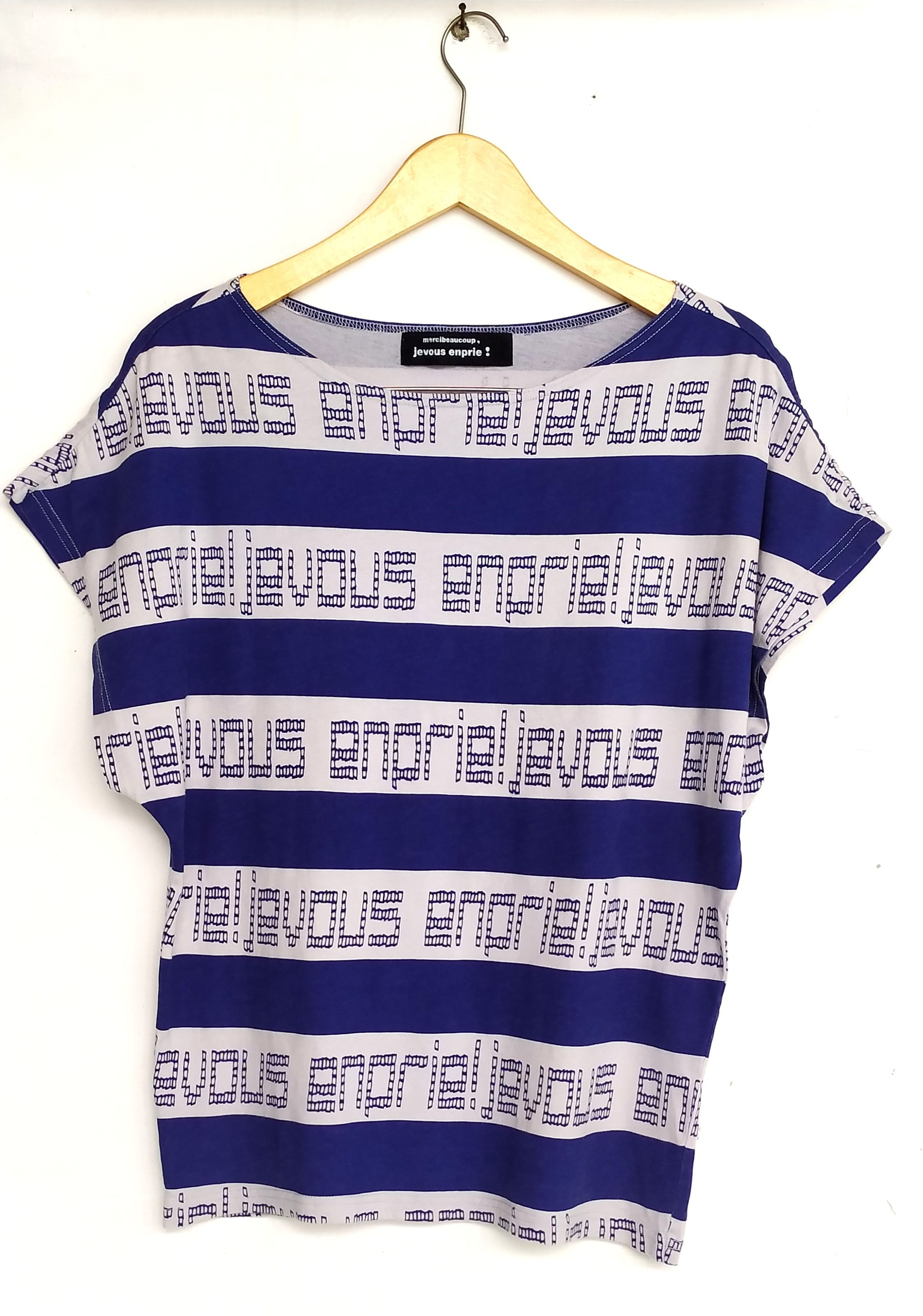 Issey Miyake Vtg MERCIBEAUCOUP jevous enprie Issey Miyake t shirt size 1 Size M / US 6-8 / IT 42-44 - 1 Thumbnail