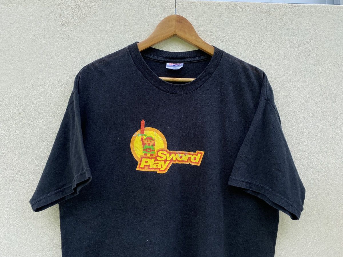 Nintendo × Vintage Vintage 00s Legend of Zelda Sword Play Shirt Size L Size US L / EU 52-54 / 3 - 3 Thumbnail