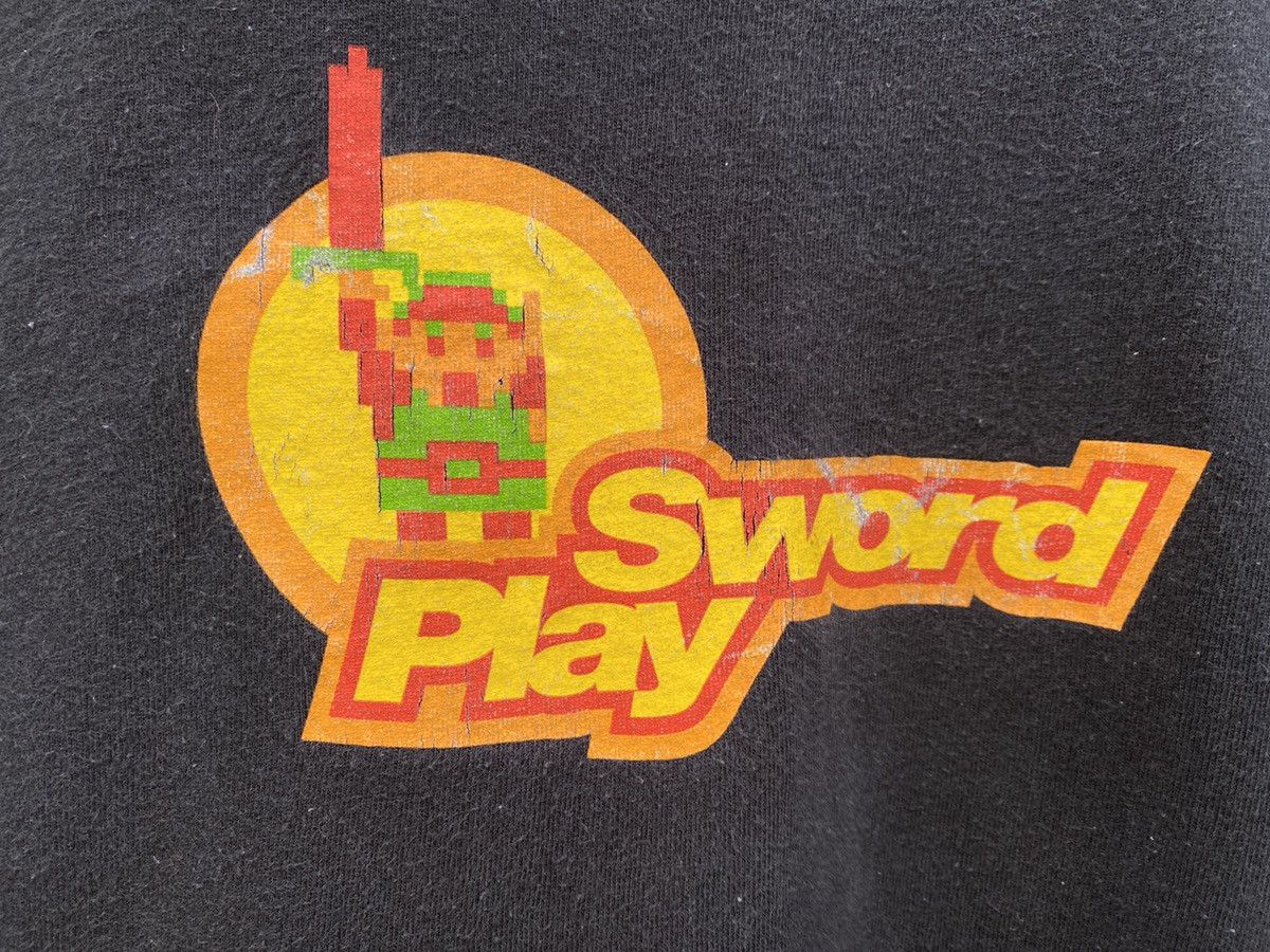 Nintendo × Vintage Vintage 00s Legend of Zelda Sword Play Shirt Size L Size US L / EU 52-54 / 3 - 4 Thumbnail