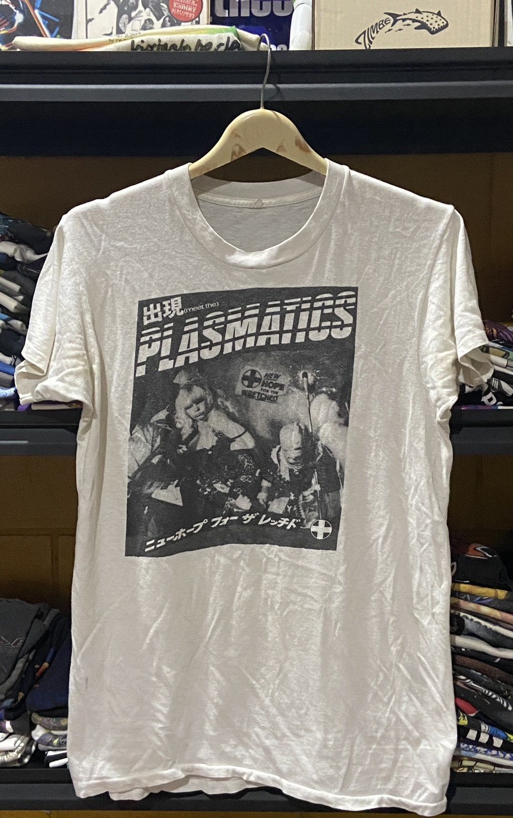 🔥🌎Free Shipping🌍🔥 Vintage 70s THE PLASMATICS Rock T-Shirt