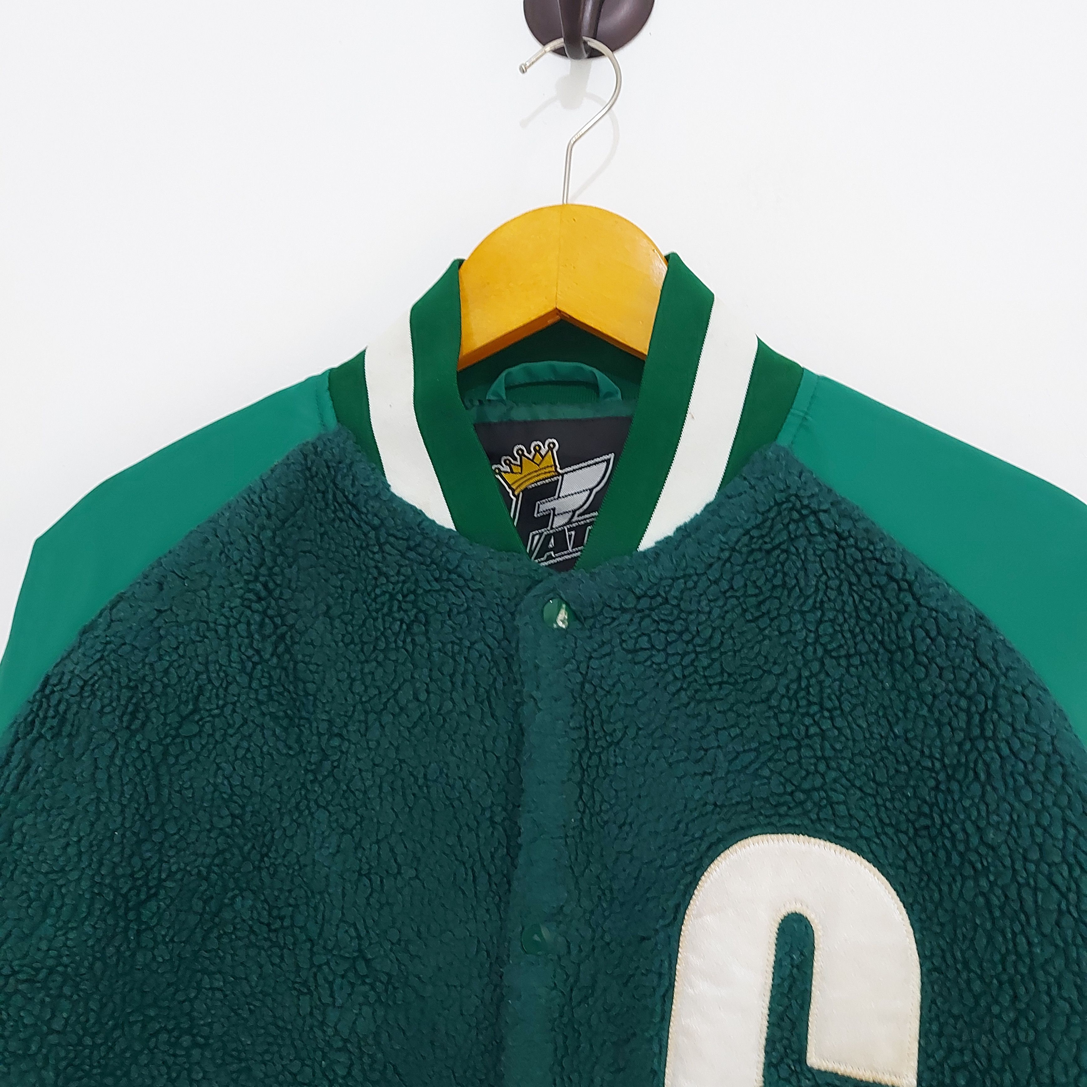 Japanese Brand Vintage Fat Tyo Fleece Varsity Jacket Size US S / EU 44-46 / 1 - 6 Thumbnail