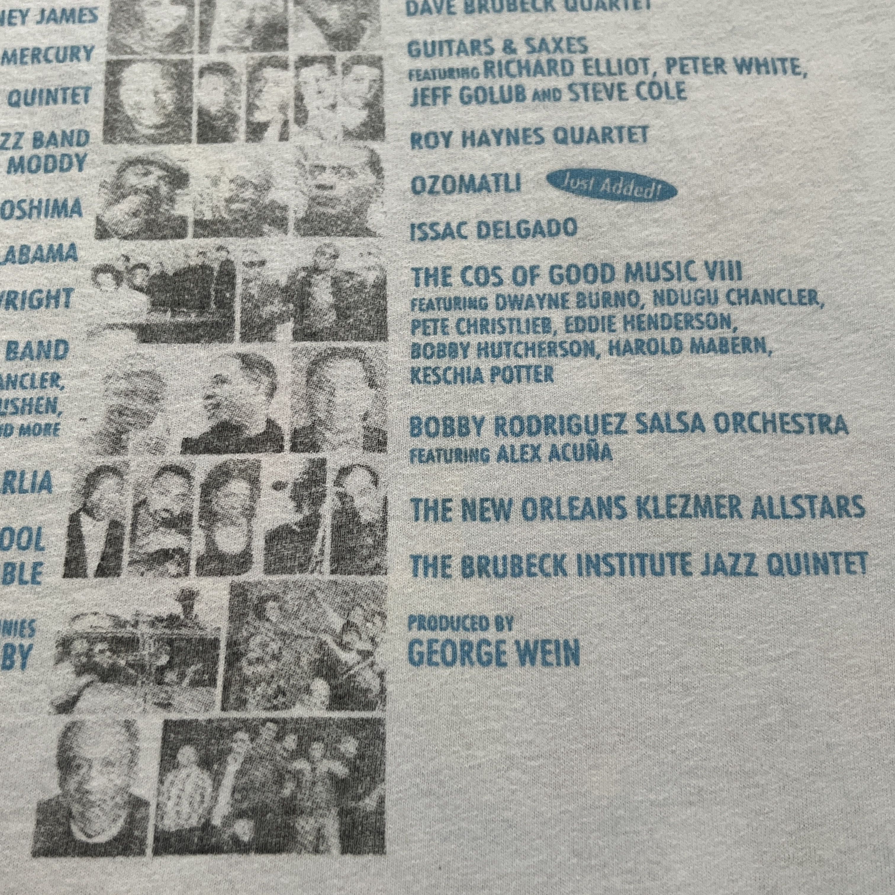 Band Tees × Playboy × Vintage Vintage Y2K Playboy Jazz Festival 25th Anniversary Promo Tee Size US L / EU 52-54 / 3 - 6 Thumbnail
