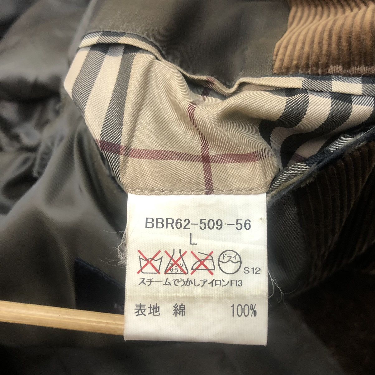 Burberry Vintage Burberry London Corduroy Blazers Size US L / EU 52-54 / 3 - 17 Thumbnail