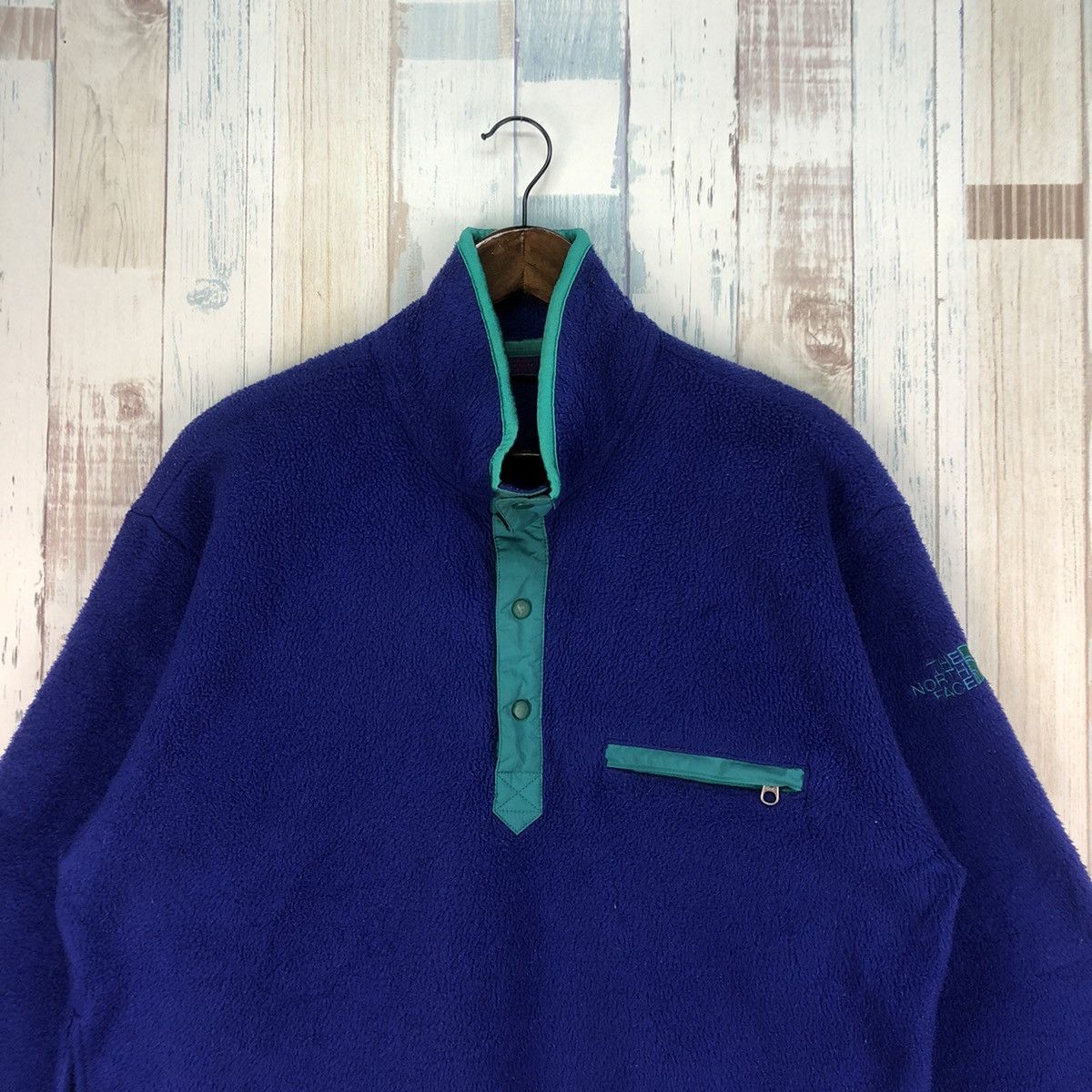 The North Face Vintage The North Face Snap Button Fleece Size US L / EU 52-54 / 3 - 3 Thumbnail