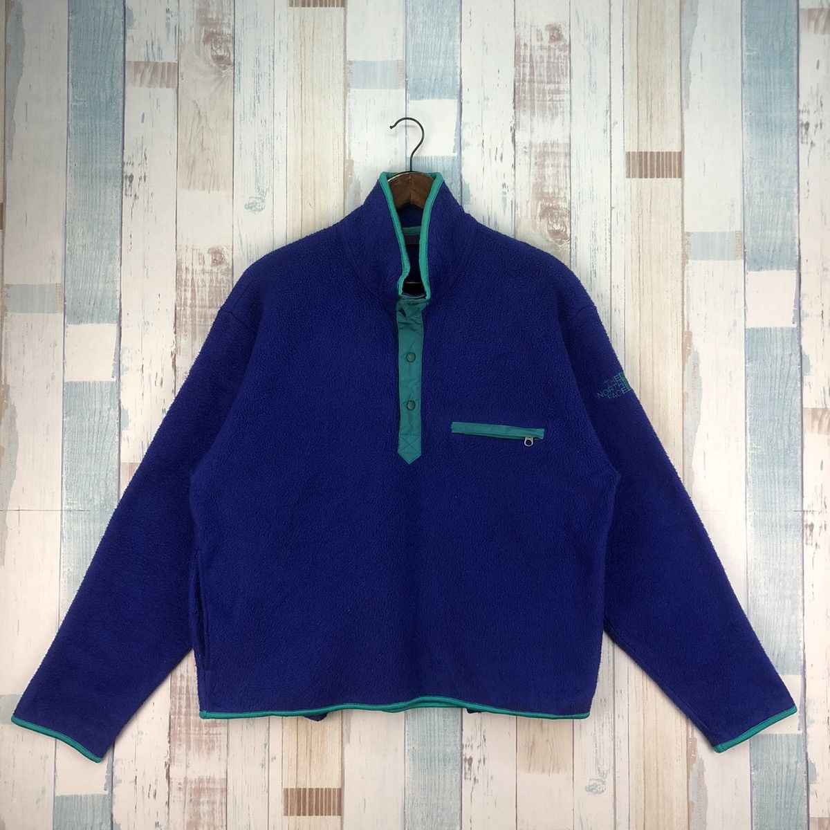 Vintage The North Face Snap Button Fleece