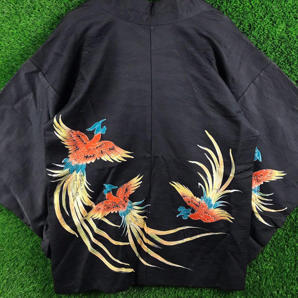 Japanese Brand Vintage Kimono Phoenix Bird Nice Design Size US XL / EU 56 / 4 - 8 Thumbnail