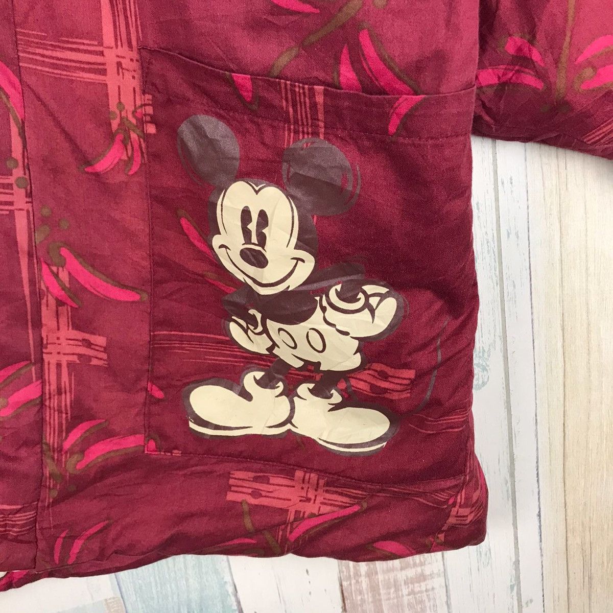 Mickey Mouse × Vintage Vintage 90s Mickey Mouse Yoshimura Kimono Size US M / EU 48-50 / 2 - 4 Thumbnail