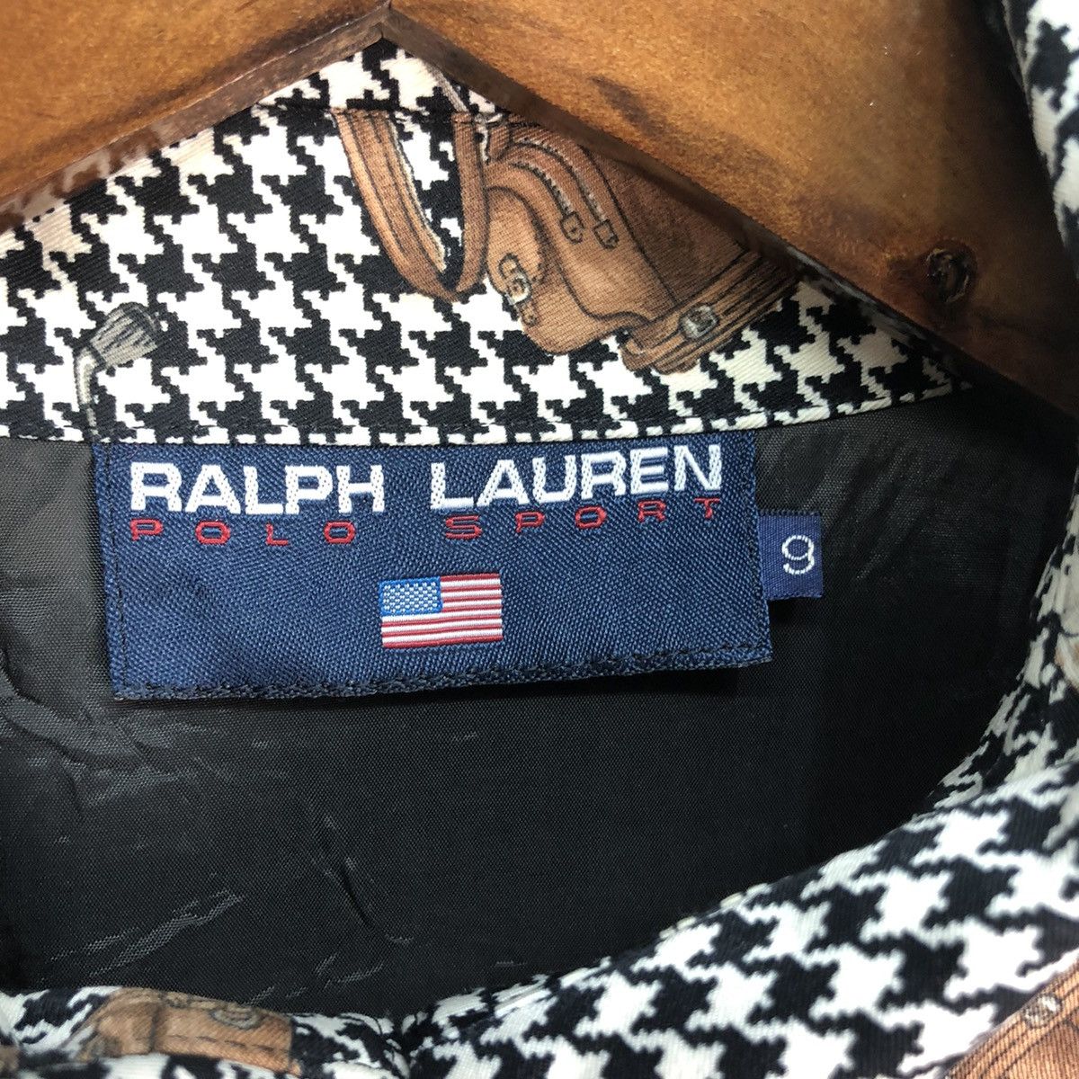 Polo Ralph Lauren Vintage 90s Polo Ralph Laurent Sport Fullprint Satin Jacket Size US XL / EU 56 / 4 - 11 Thumbnail
