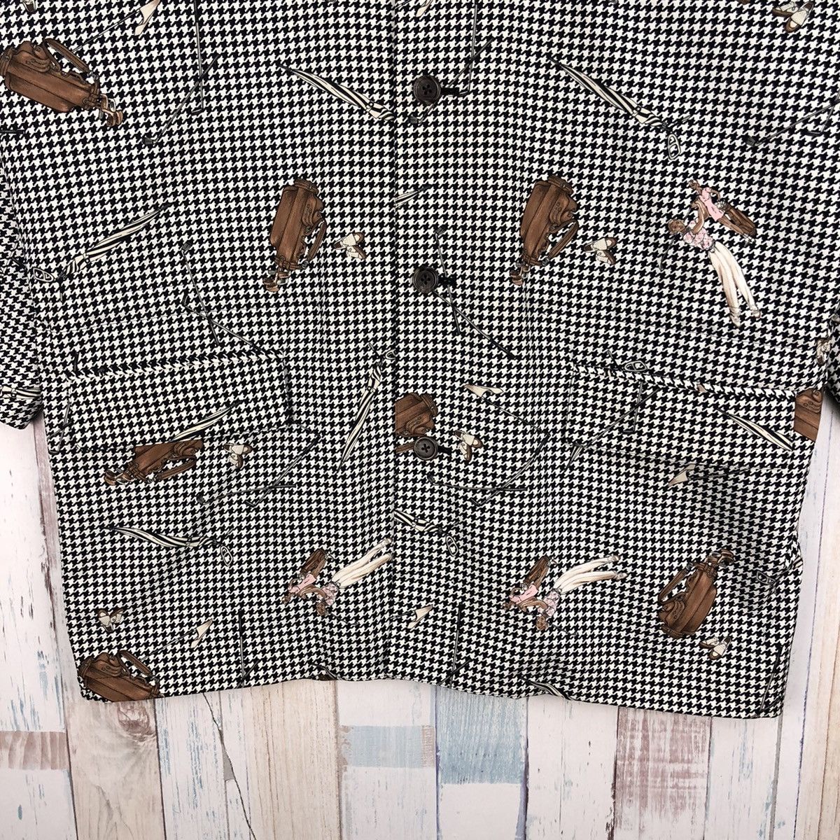 Polo Ralph Lauren Vintage 90s Polo Ralph Laurent Sport Fullprint Satin Jacket Size US XL / EU 56 / 4 - 6 Thumbnail