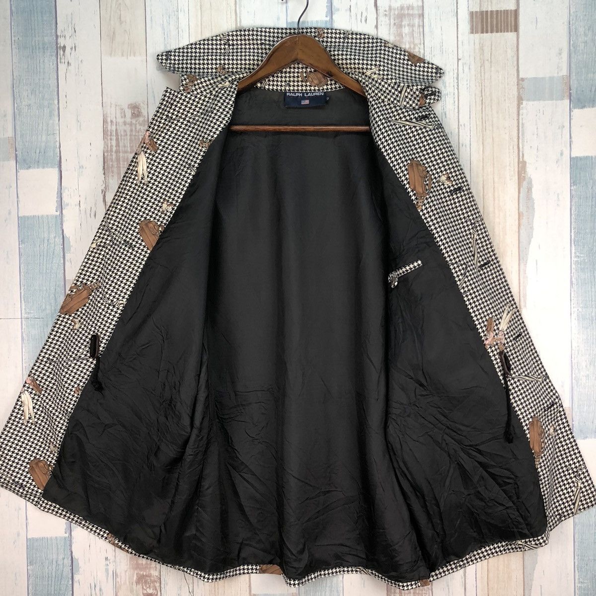 Polo Ralph Lauren Vintage 90s Polo Ralph Laurent Sport Fullprint Satin Jacket Size US XL / EU 56 / 4 - 3 Thumbnail