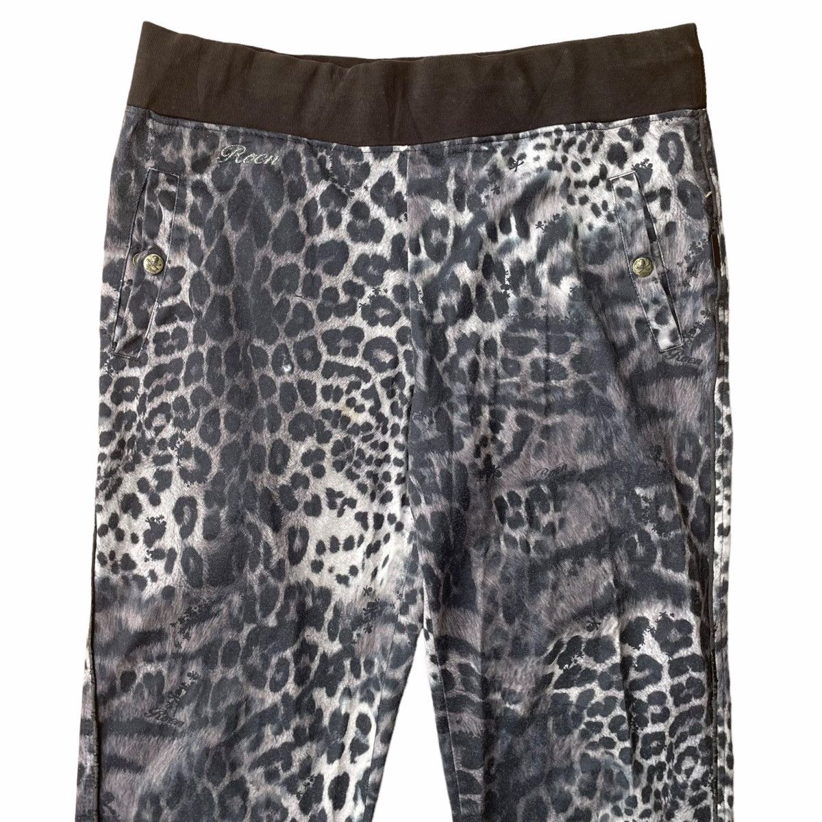 Japanese Brand × Mastermind Japan × Roen 💥JAPAN ROEN MASTERMIND LEOPARD PATTERN SWEATPANT Size US 32 / EU 48 - 3 Thumbnail