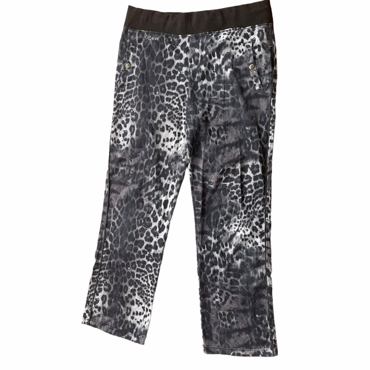 Japanese Brand × Mastermind Japan × Roen 💥JAPAN ROEN MASTERMIND LEOPARD PATTERN SWEATPANT Size US 32 / EU 48 - 2 Thumbnail
