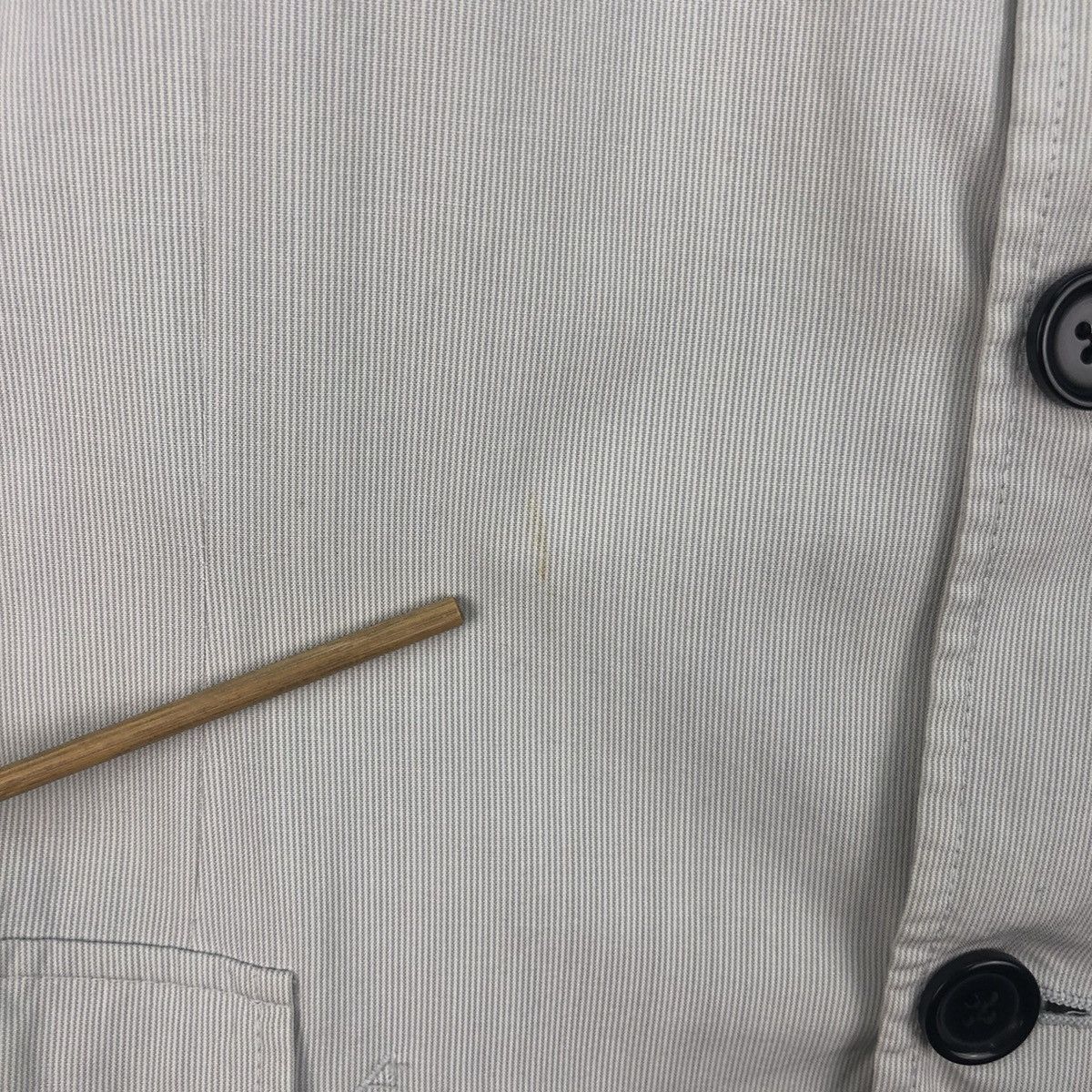 Dries Van Noten White Cotton Blazer Jacket Size US M / EU 48-50 / 2 - 5 Thumbnail