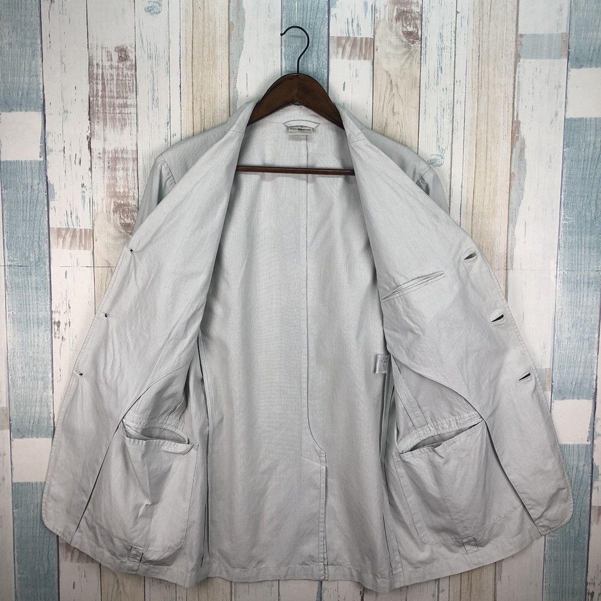 Dries Van Noten White Cotton Blazer Jacket Size US M / EU 48-50 / 2 - 3 Thumbnail