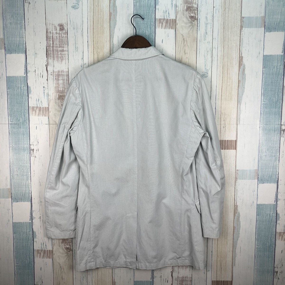 Dries Van Noten White Cotton Blazer Jacket Size US M / EU 48-50 / 2 - 2 Thumbnail