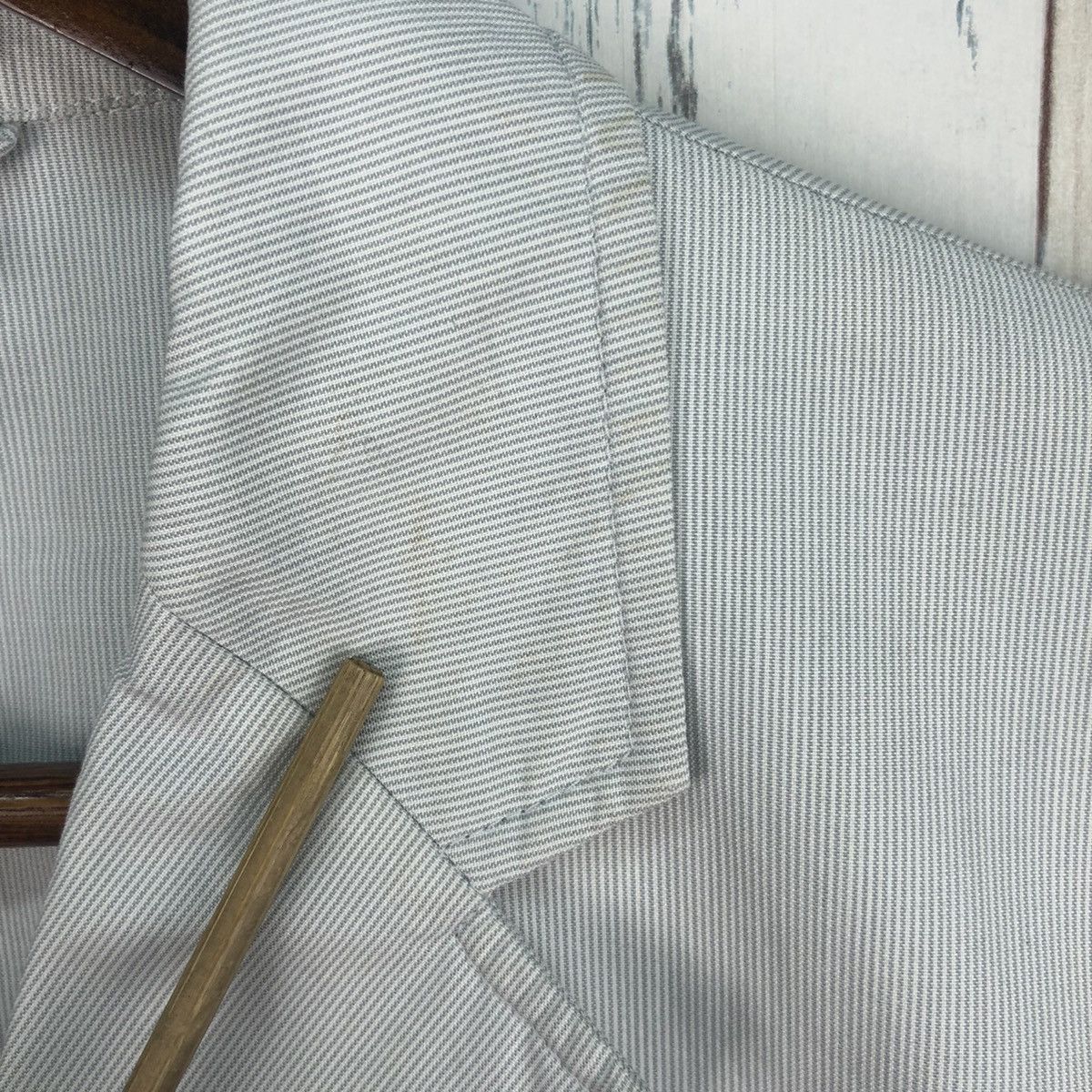 Dries Van Noten White Cotton Blazer Jacket Size US M / EU 48-50 / 2 - 8 Thumbnail