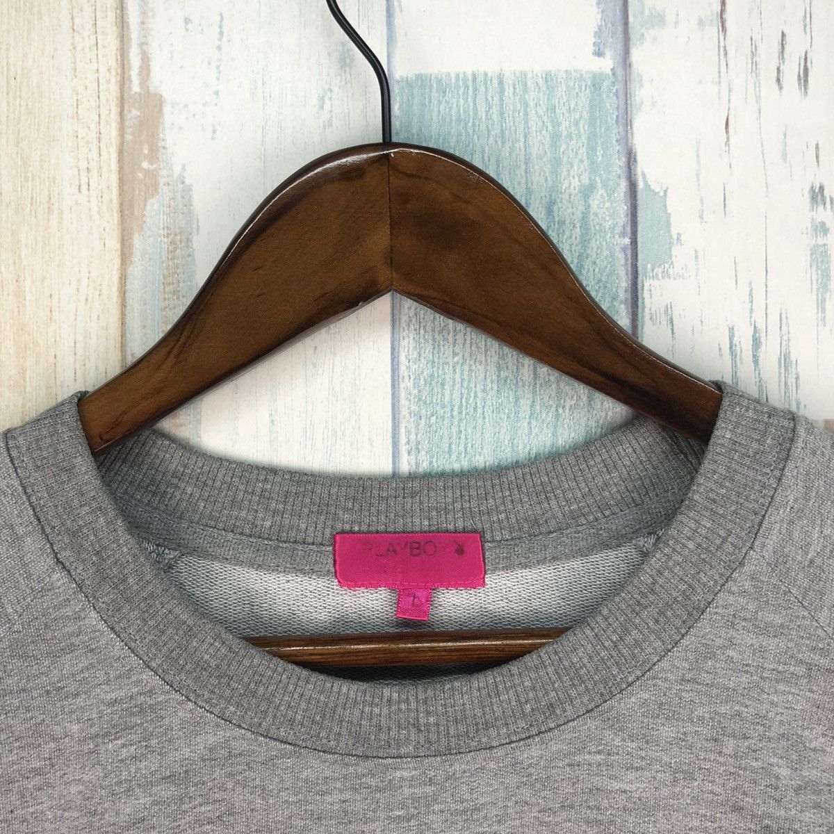 Playboy × Vintage Vintage Playboy Bunny Big Logo Sweatshirt Size US L / EU 52-54 / 3 - 11 Thumbnail