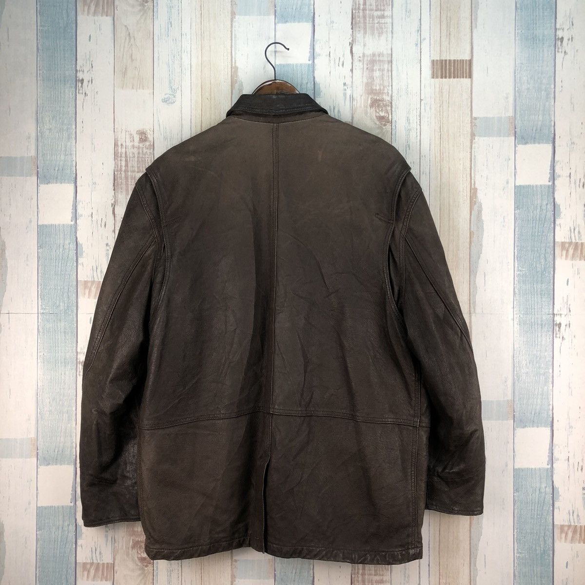 Genuine Leather Vintage 90s Marlboro Classic Leather Jacket Size US M / EU 48-50 / 2 - 2 Thumbnail