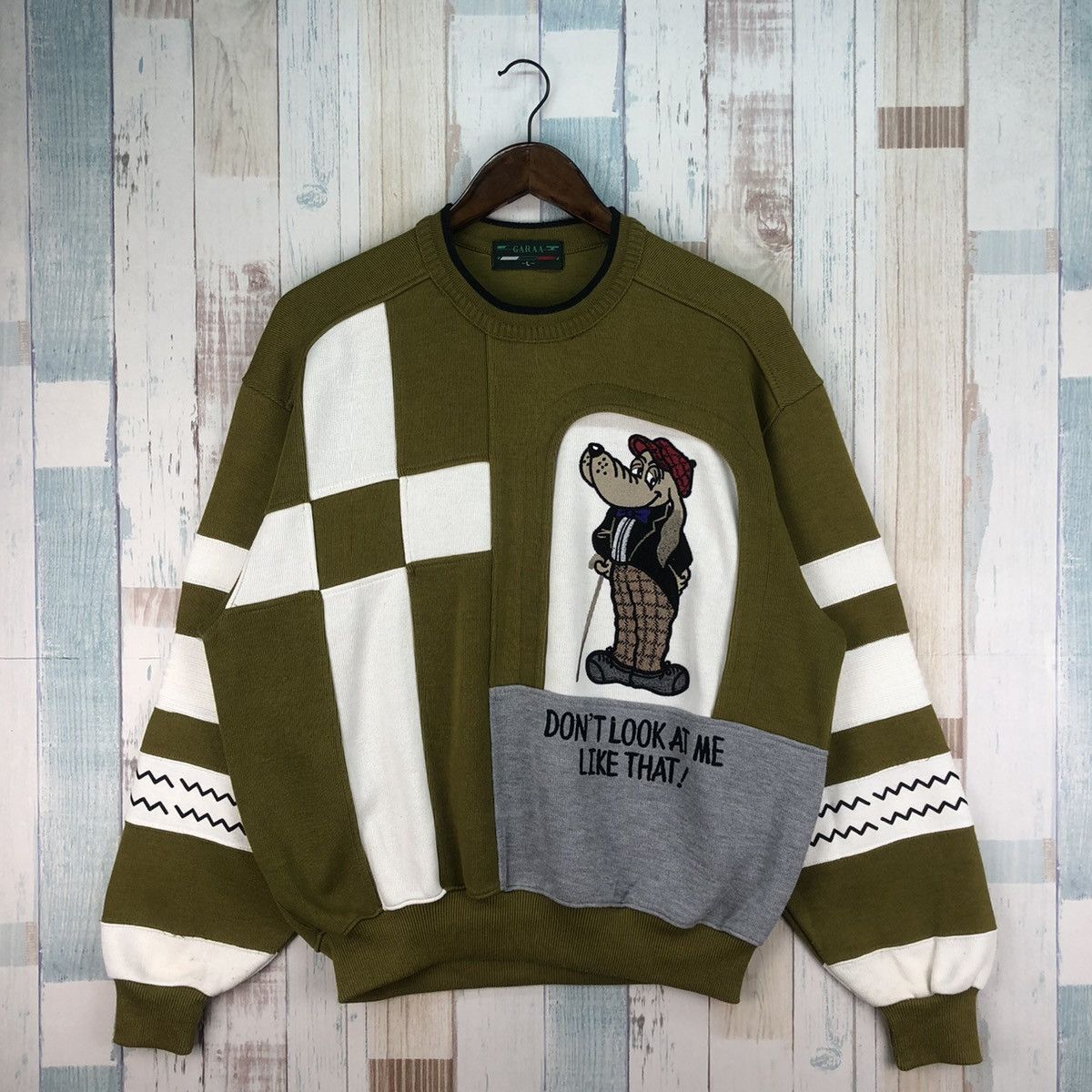Cartoon Network × Vintage Vintage Garaa Embroidery Logo Sweatshirt Size US L / EU 52-54 / 3 - 1 Thumbnail