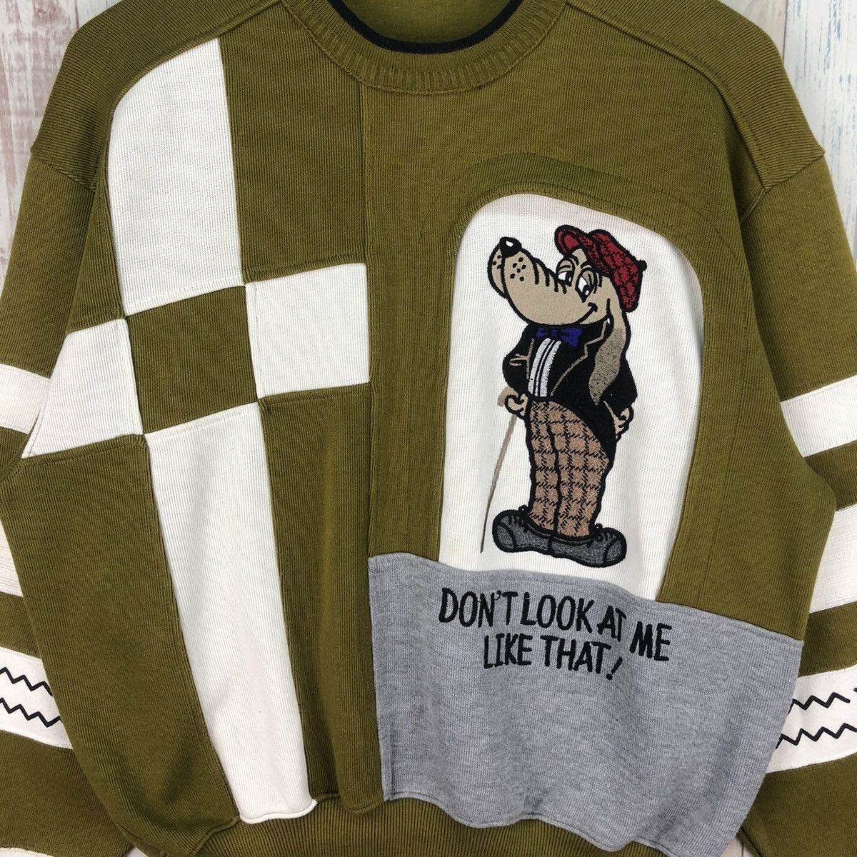 Cartoon Network × Vintage Vintage Garaa Embroidery Logo Sweatshirt Size US L / EU 52-54 / 3 - 4 Thumbnail