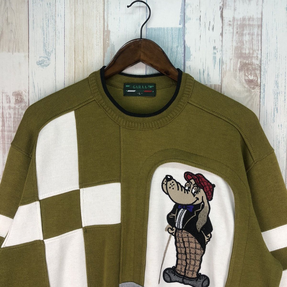 Cartoon Network × Vintage Vintage Garaa Embroidery Logo Sweatshirt Size US L / EU 52-54 / 3 - 3 Thumbnail
