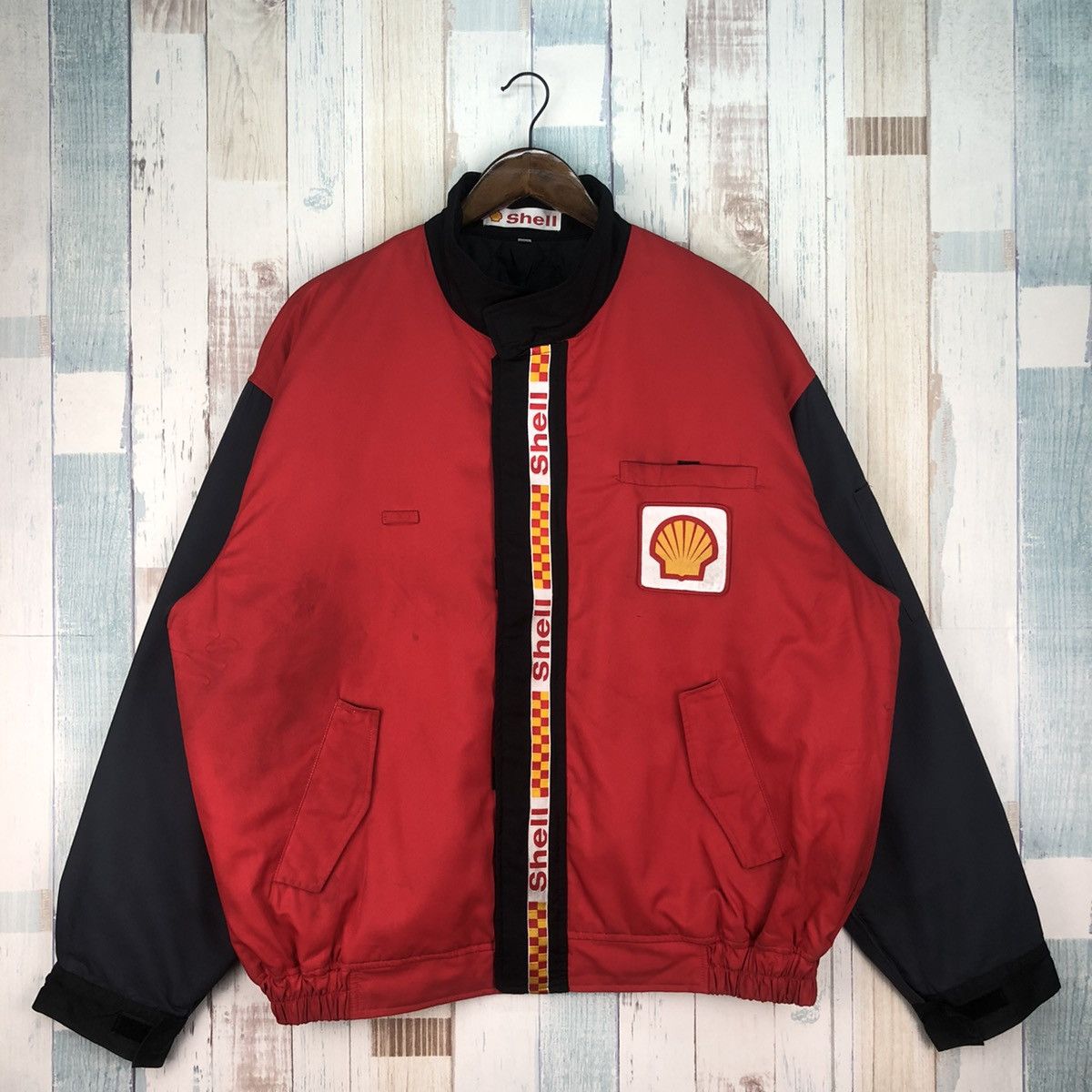 Japanese Brand Vintage 90s Shell Bombers Jacket Size US XL / EU 56 / 4 - 1 Thumbnail