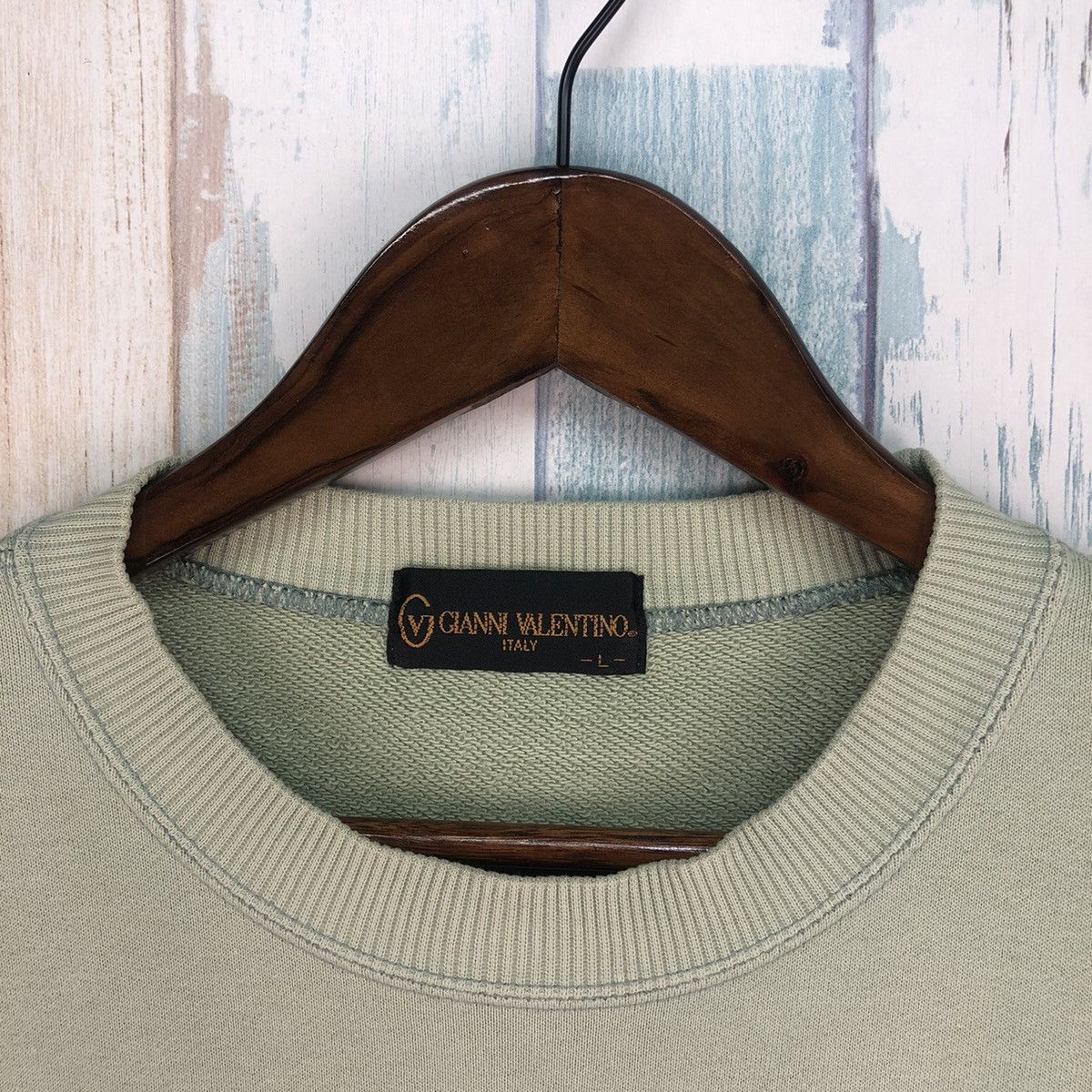 Gianni Valentino × Valentino × Vintage Vintage Gianni Valentino Big Logo Sweatshirt Size US L / EU 52-54 / 3 - 10 Thumbnail