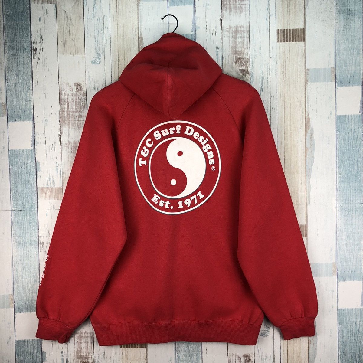 Other Vintage T&C Surf Designs Big Logo Full Zip Hoodie Size US M / EU 48-50 / 2 - 1 Thumbnail