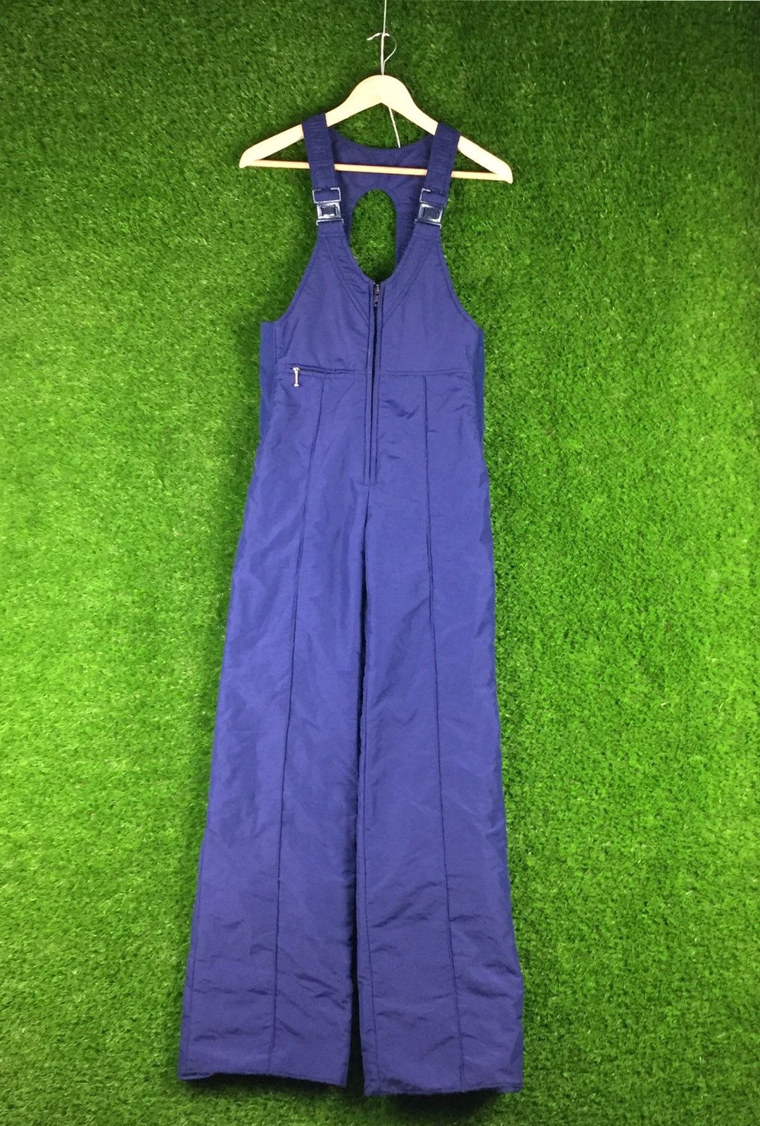 image of Vintage Moncler Ski Wear Overall/jumpsuit Medium Size in Blue, Men's