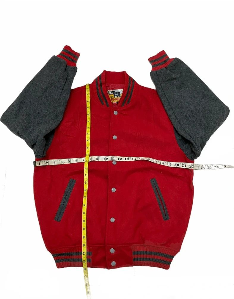 Vintage Vintage Wool Varsity Jacket Size US L / EU 52-54 / 3 - 10 Thumbnail