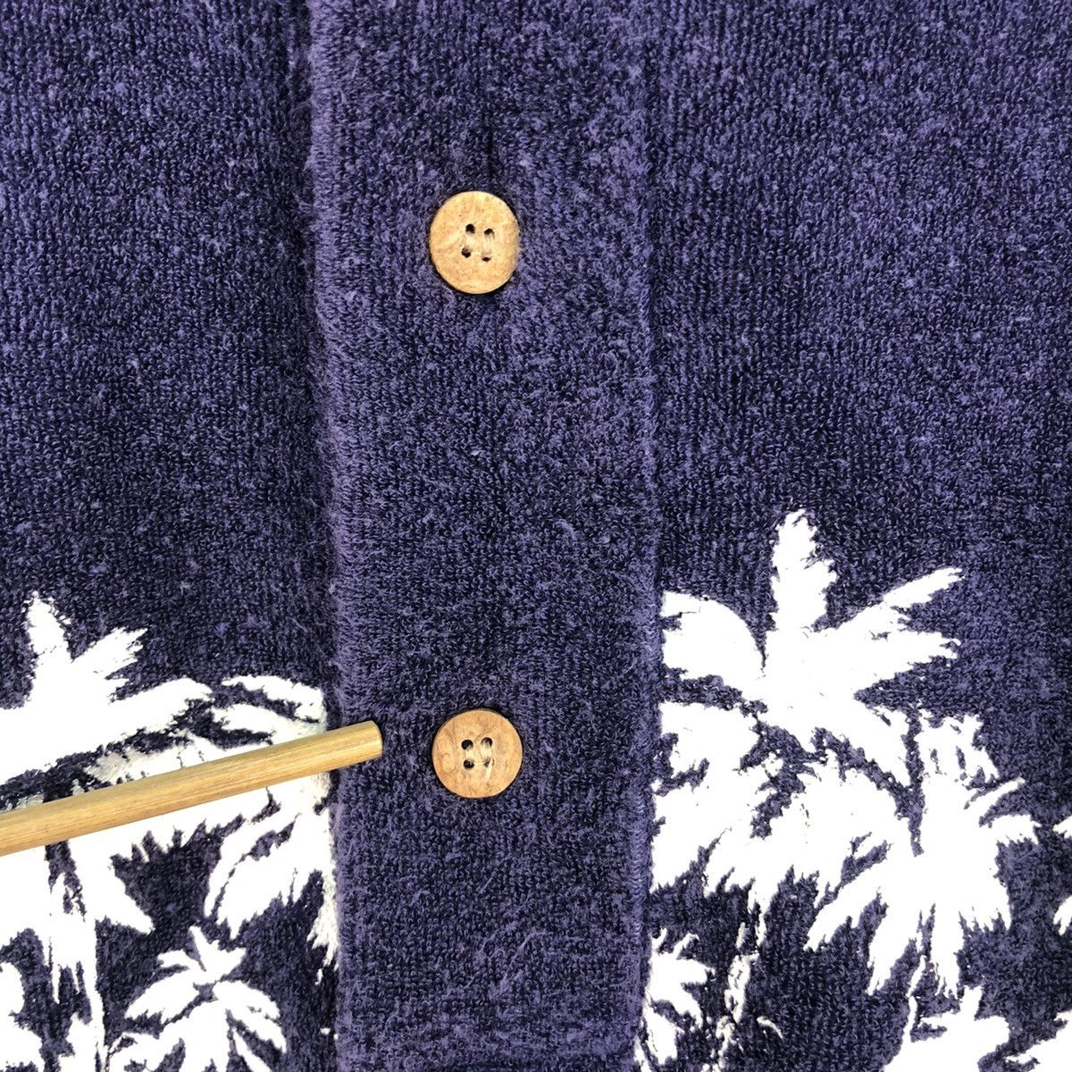 Vintage Vintage Que Hawaii Velvet Polo Shirt Size US L / EU 52-54 / 3 - 5 Thumbnail