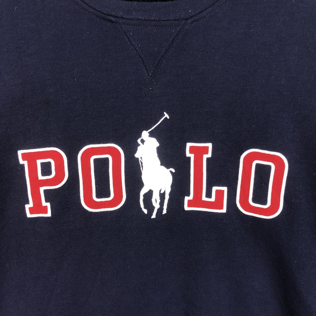 Polo Ralph Lauren Vintage Polo Ralph Laurent Big Logo Spell Out Sweatshirt Size US XL / EU 56 / 4 - 5 Thumbnail