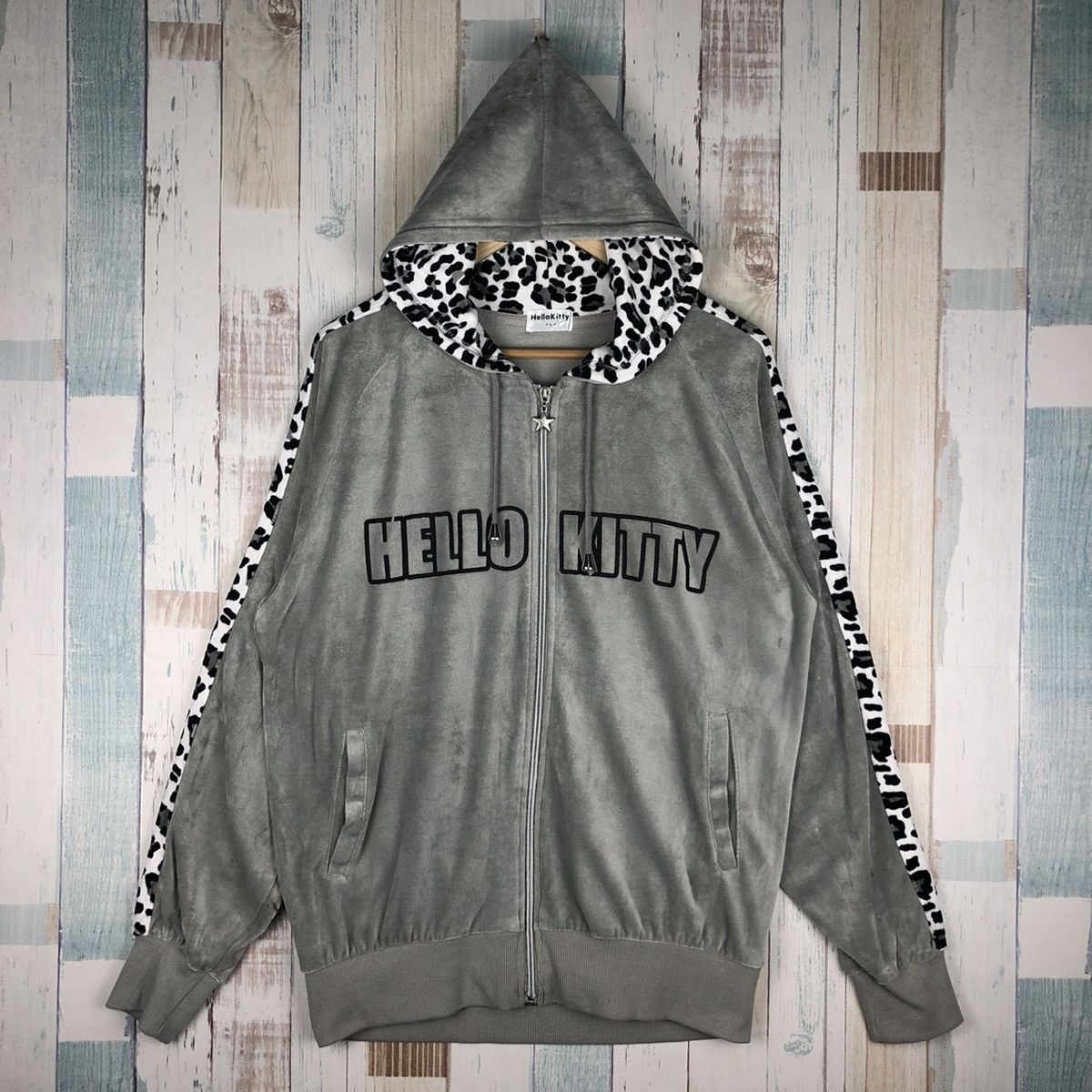 Cartoon Network Vintage Hello Kitty Big Logo Zip Up Hoodie Size US L / EU 52-54 / 3 - 2 Thumbnail