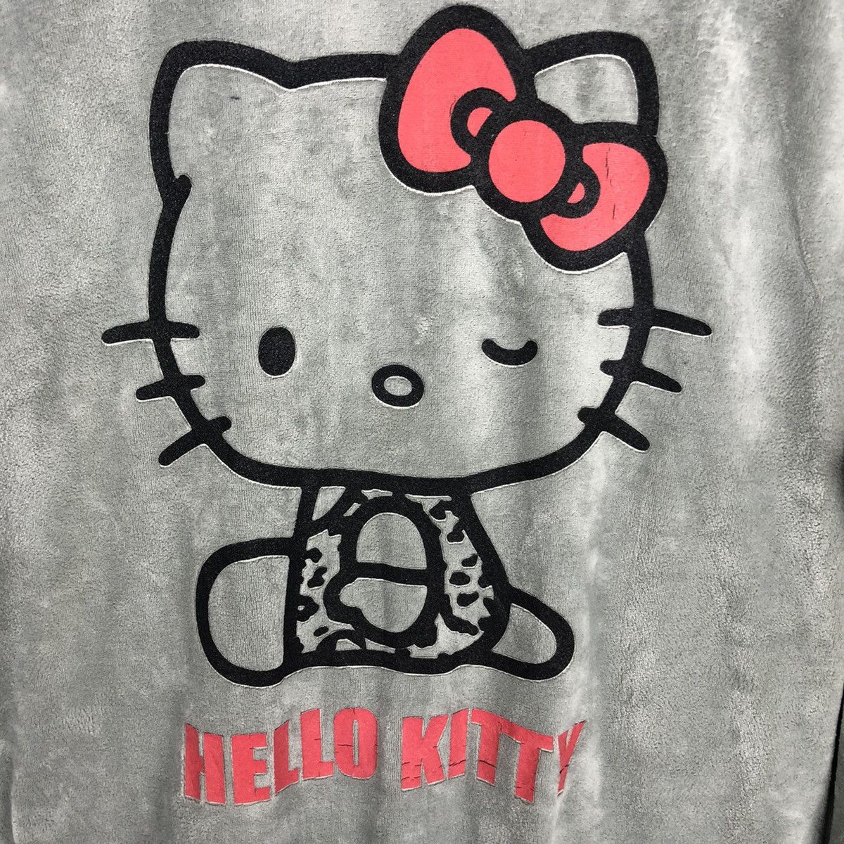 Cartoon Network Vintage Hello Kitty Big Logo Zip Up Hoodie Size US L / EU 52-54 / 3 - 6 Thumbnail