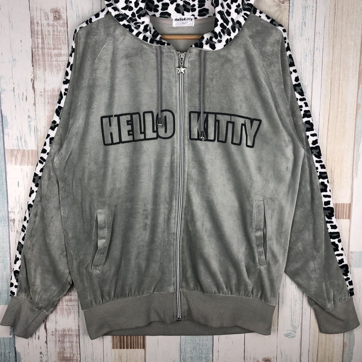 Cartoon Network Vintage Hello Kitty Big Logo Zip Up Hoodie Size US L / EU 52-54 / 3 - 4 Thumbnail
