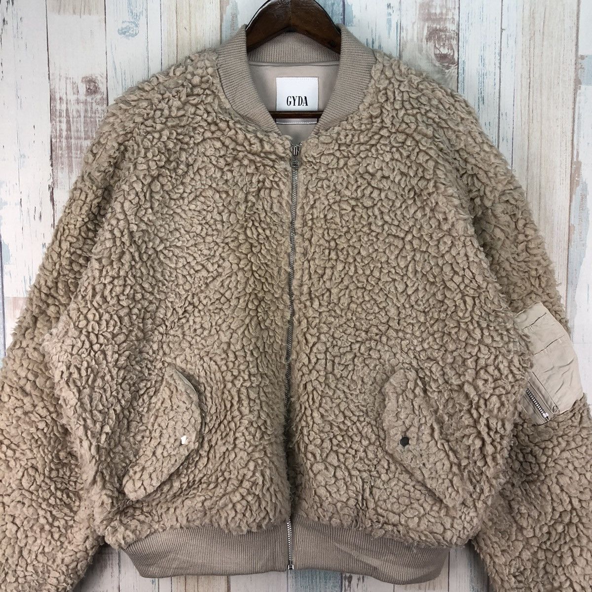 Other Vintage GYDA Deep Pile Bomber Jacket Size US XL / EU 56 / 4 - 4 Thumbnail