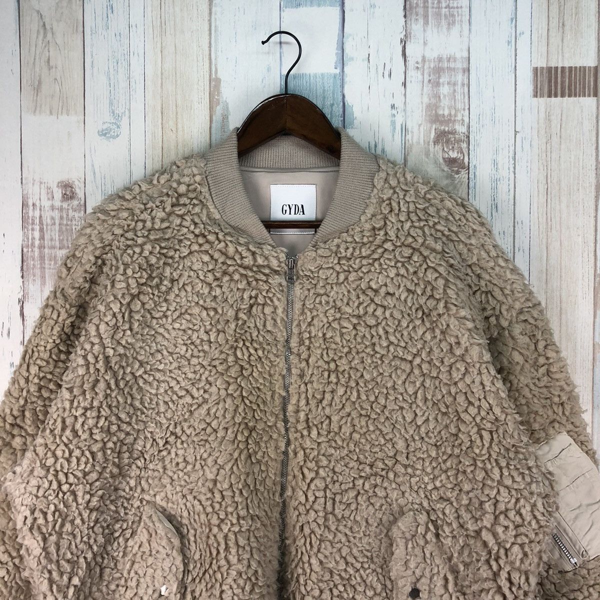 Other Vintage GYDA Deep Pile Bomber Jacket Size US XL / EU 56 / 4 - 3 Thumbnail