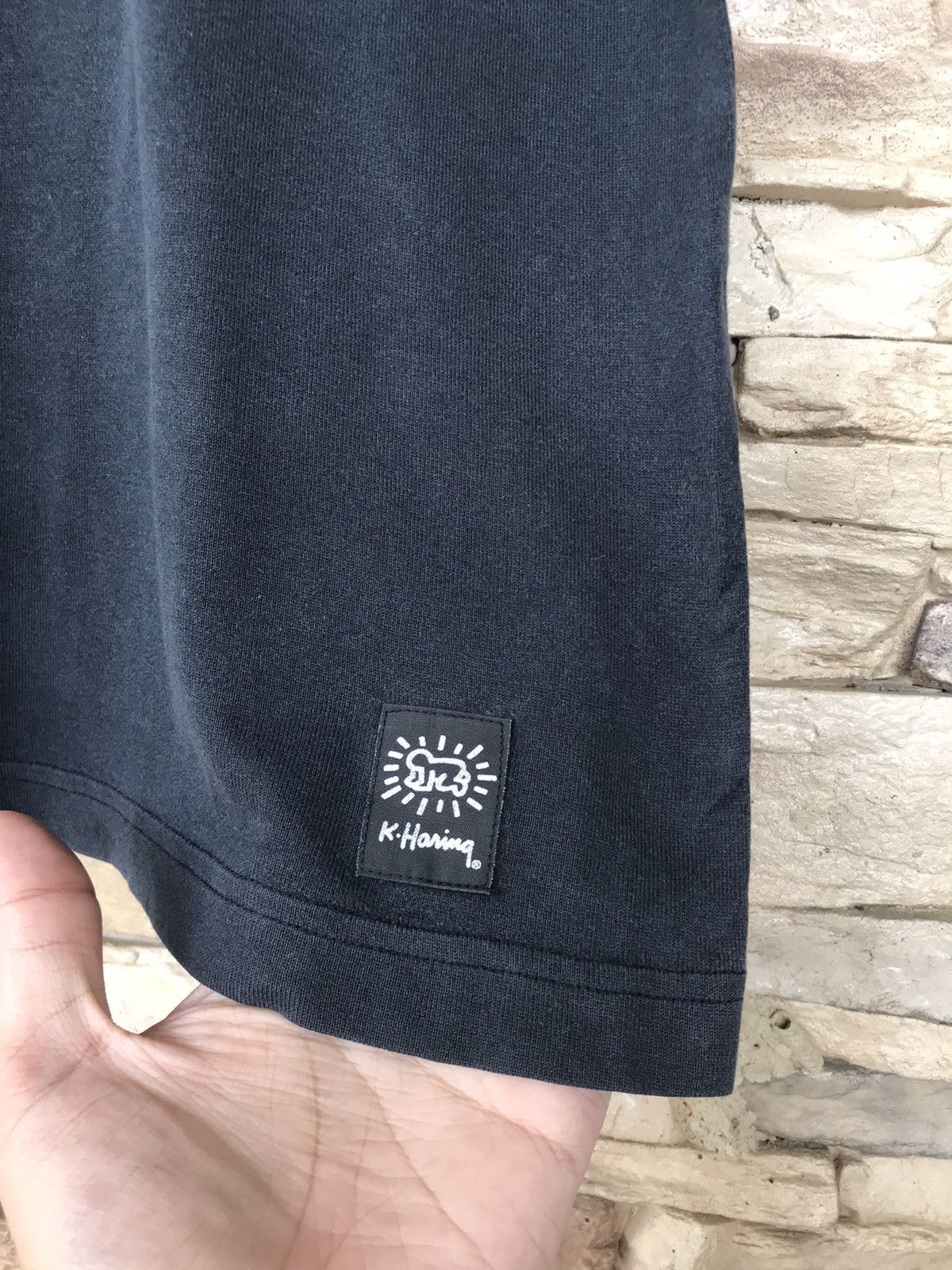 Keith Haring Rare Thrashed Keith Haring Pocket Tee Size US XL / EU 56 / 4 - 8 Thumbnail