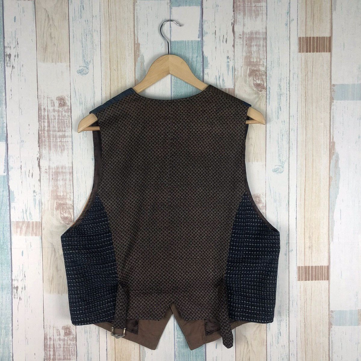 Indigo × Japanese Brand × Vintage Vintage Indigo Vest Patchwork Sashiko Boro Size US S / EU 44-46 / 1 - 2 Thumbnail