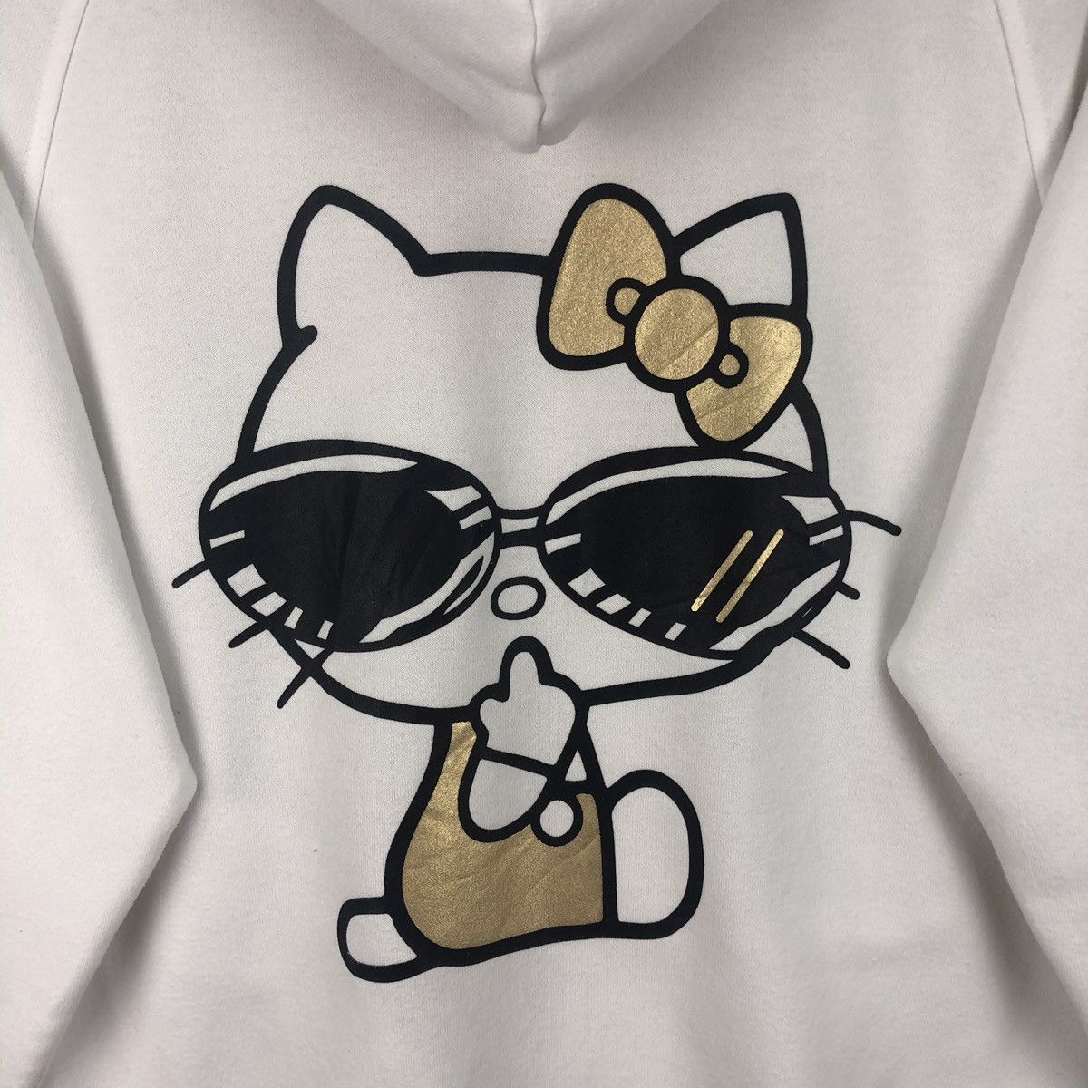 Cartoon Network × Vintage Vintage Hello Kitty Sanrio Japan Nice Design Hoodie Zipper Size US M / EU 48-50 / 2 - 3 Thumbnail